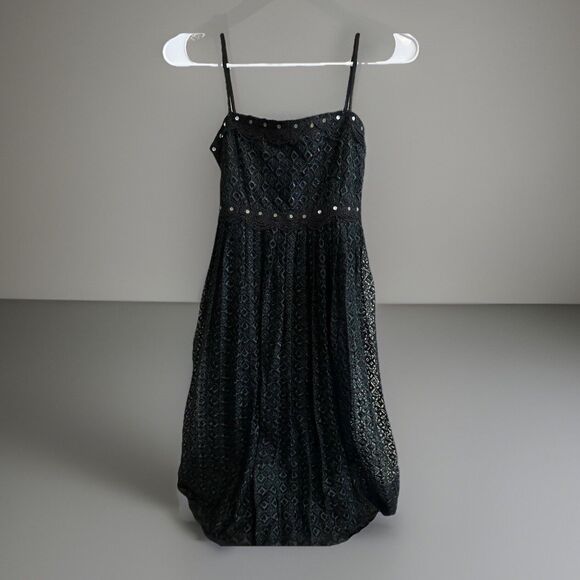 BCLY Womens Mini Dress Medium Strappy Sirencore Fairy Y2K Whimsigoth Witchy - Picture 1 of 9